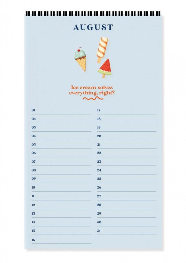 Fabrique a la Carte Verjaardagskalender – Luipaard - Afbeelding 4