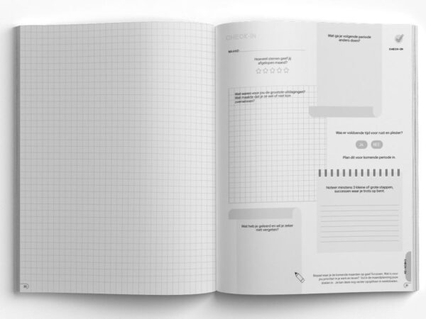 Get Your Flow Weekplanner Ocean Grid - Large - Afbeelding 7