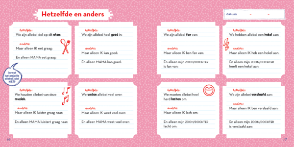 Gezinnig Invulboek Duoklets mama - Afbeelding 5