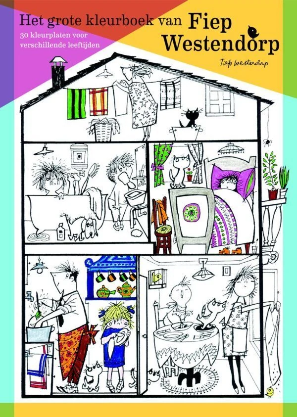 Het grote kleurboek van Fiep Westendorp