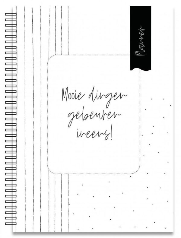 Creations of Happiness Notitieboek weekplanner - A5
