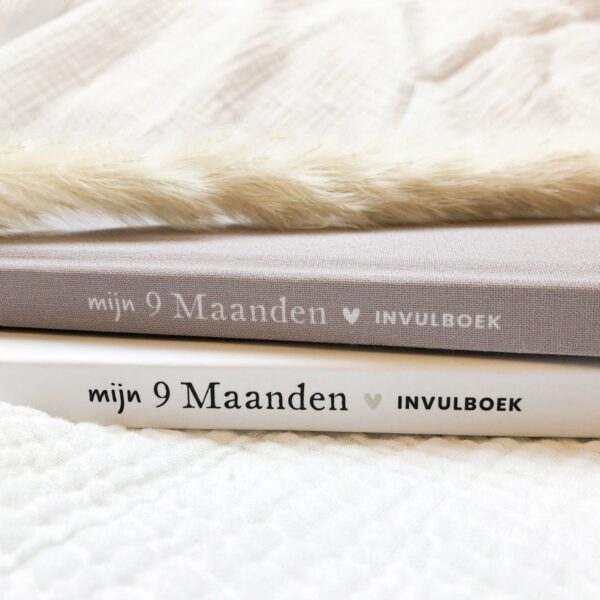 Pink Peach Mijn 9 maanden dagboek - Linnen beige/zand (eerdere versie) - Afbeelding 11