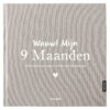 Pink Peach Mijn 9 Maanden Dagboek Linnen Taupegrijs (1)