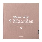 Pink Peach Mijn 9 Maanden Dagboek Linnen Blush (1)