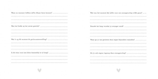 Pink Peach Mijn 9 maanden dagboek - Linnen beige/zand (eerdere versie) - Afbeelding 14