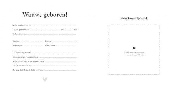 Pink Peach Mijn 9 maanden dagboek - Linnen roze/rood (eerdere versie) - Afbeelding 52