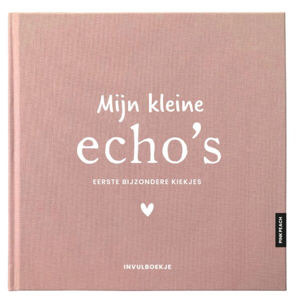 Pink Peach Mijn Echo's Invulboekje Linnen Blush (2)