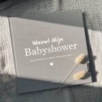 Pink Peach Mijn Babyshower Boek Linnen Taupe (5)