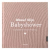 Pink Peach Mijn Babyshower Boek Linnen Blush (1)