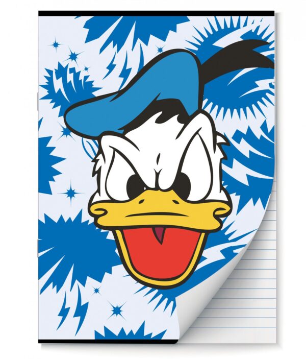 Donald Duck Schriften lijntjes - A4 - Set van 2 stuks
