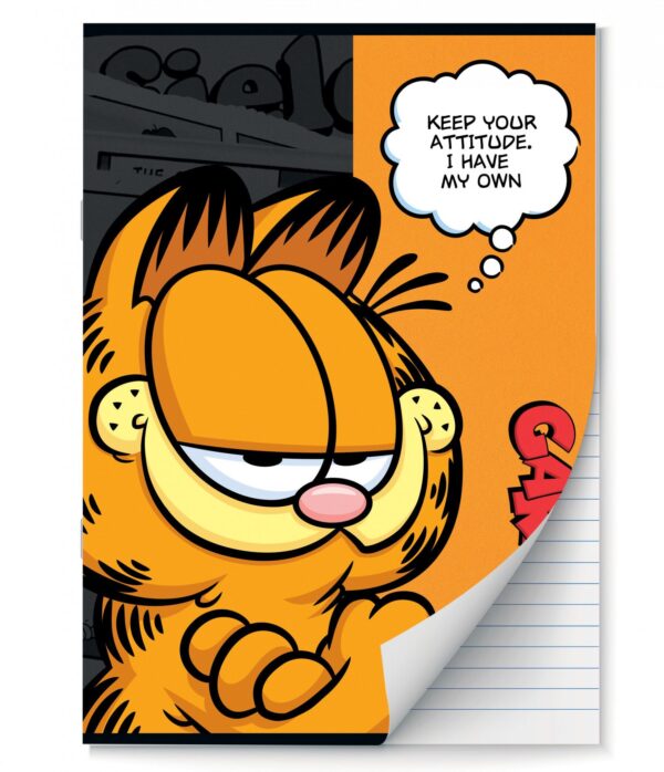 Garfield Schriften lijntjes - A4 - Set van 2 stuks