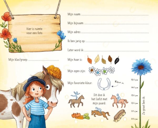 Gek op paarden vriendenboekje - Afbeelding 4