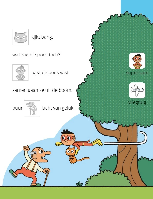 Ik leer lezen Stickerboek - Super Sam en de dino (AVI E3 / AVI 2) - Afbeelding 5