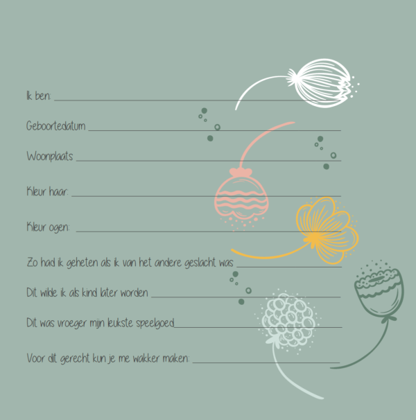 JEP! Kids Babyshowerboek - Zand - Afbeelding 5