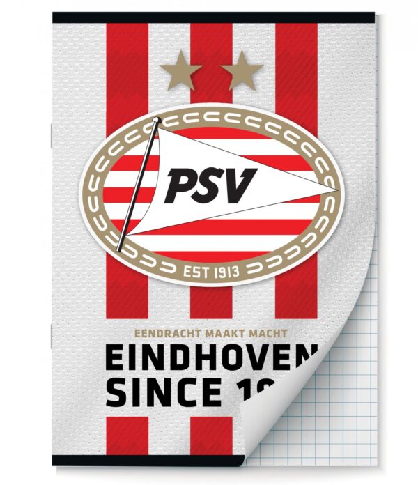 PSV Schriften ruitjes - A4 - Set van 2 stuks