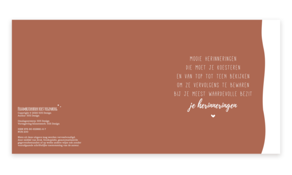 SUS Design Kraambezoekboek - Roest witte regenboog - Afbeelding 2