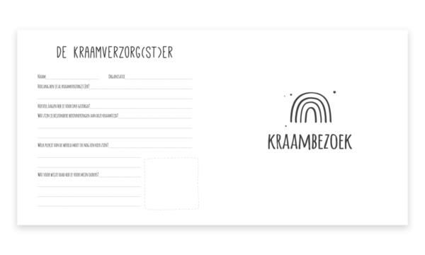 SUS Design Kraambezoekboek - Roest witte regenboog - Afbeelding 5