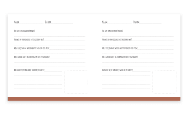 SUS Design Kraambezoekboek - Roest witte regenboog - Afbeelding 7