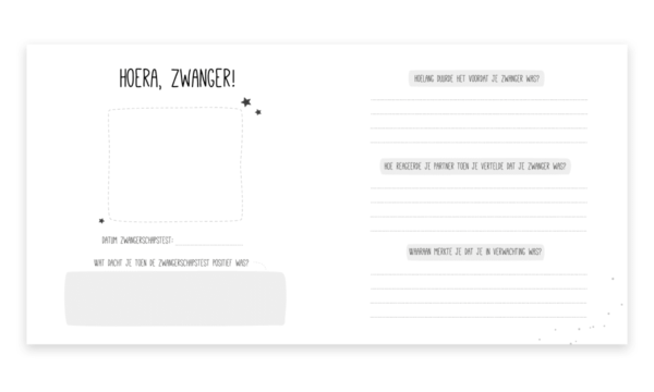 SUS Design Mijn negen maanden - Zwart-wit - Afbeelding 5
