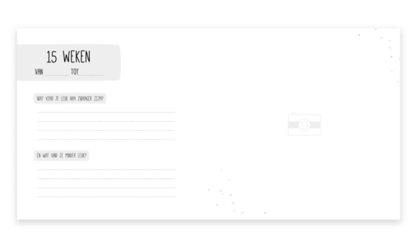 SUS Design Mijn negen maanden - Zwart-wit - Afbeelding 8