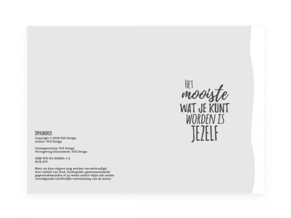 SUS Design Oppasboek - Mint - Afbeelding 2