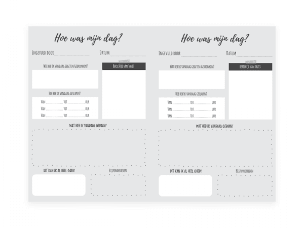SUS Design Oppasboek - Mint - Afbeelding 6