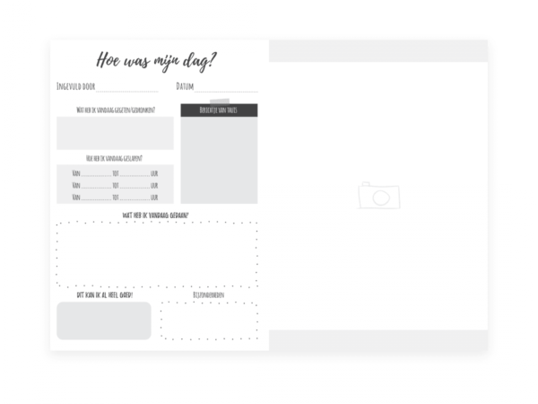SUS Design Oppasboek - Mint - Afbeelding 7