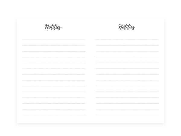 SUS Design Oppasboek - Mint - Afbeelding 8