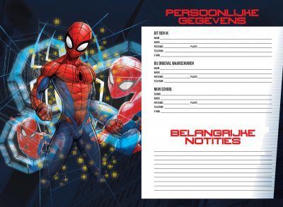 Spiderman Schoolagenda 2021/2022 Agenda's in de aanbieding