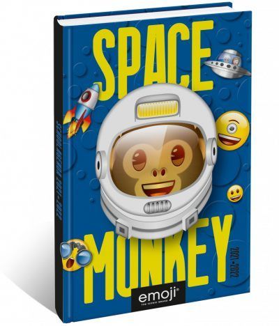Emoji – Space Monkey Schoolagenda 2021/2022 Agenda's in de aanbieding