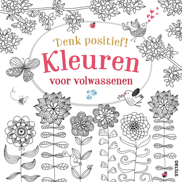Denk positief! kleurboek - Afbeelding 2