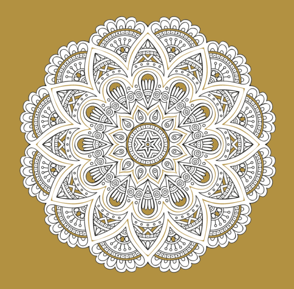 Mandala meditations kleurboek - Afbeelding 4