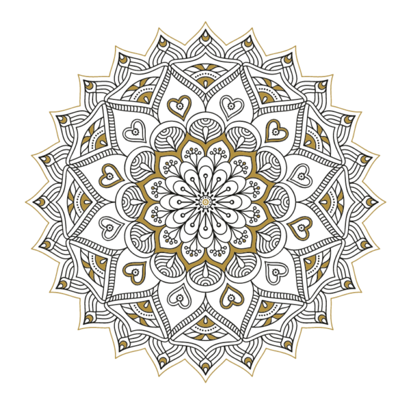 Mandala meditations kleurboek - Afbeelding 8