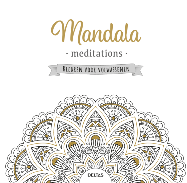 Mandala meditations kleurboek - Afbeelding 2