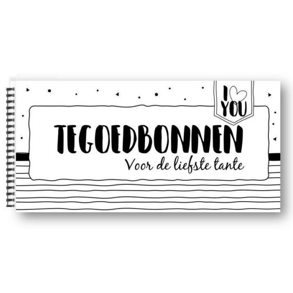 SilliBeads Tegoedbonnen - Voor de liefste tante