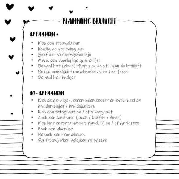 SilliBeads Wedding planner invulboek - Afbeelding 3