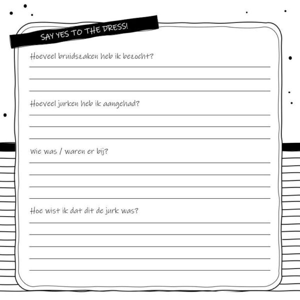SilliBeads Wedding planner invulboek - Afbeelding 8