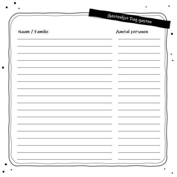 SilliBeads Wedding planner invulboek - Afbeelding 9
