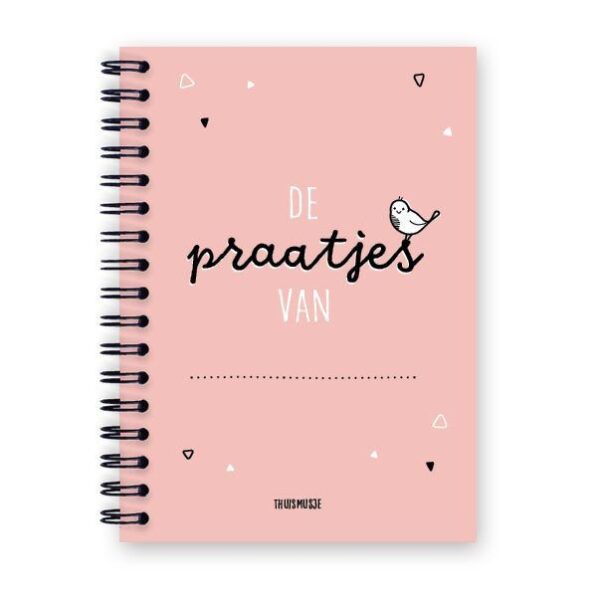 Thuismusje De praatjes van ... - Roze - Uitsprakenboekje