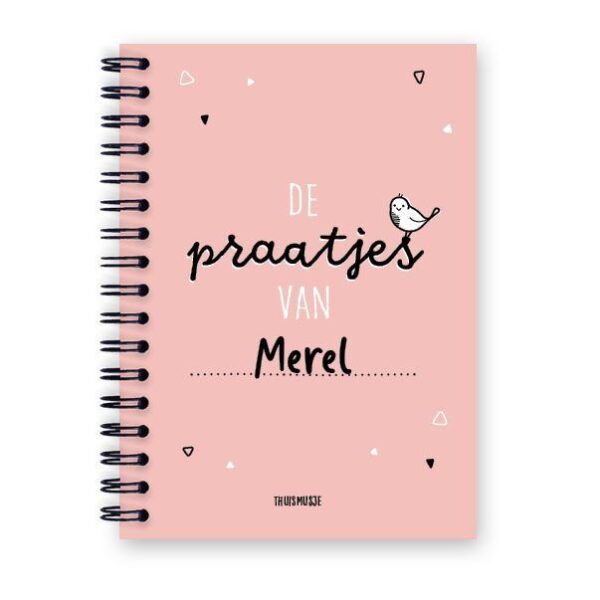 Thuismusje De praatjes van ... - Roze - Uitsprakenboekje - Afbeelding 2