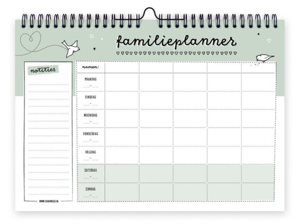 Thuismusje Familieplanner - A4 - Afbeelding 4