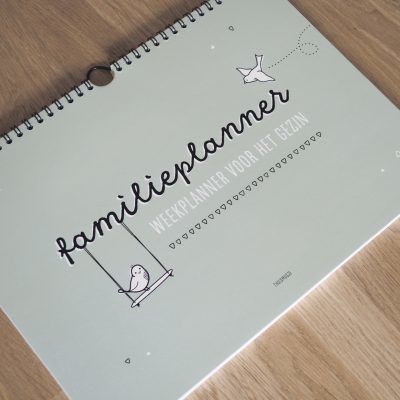 Thuismusje Familieplanner – A4 Familie kalender