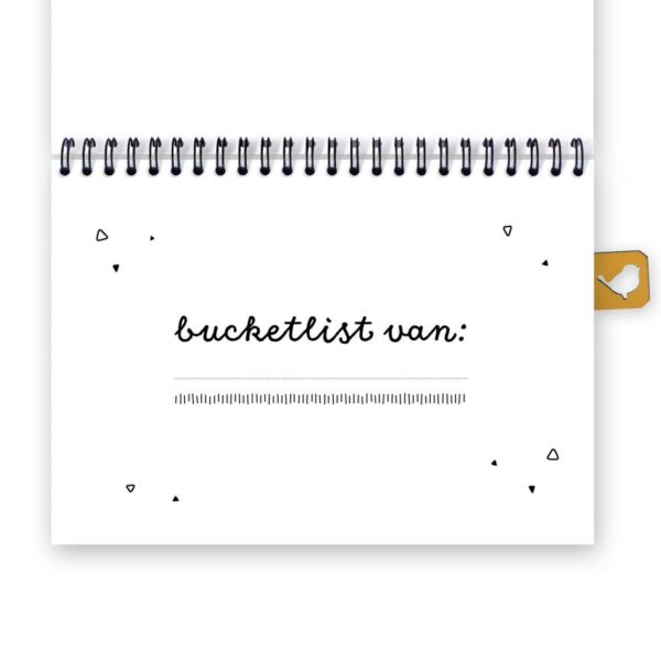 Thuismusje Mijn bucketlist invulboek- A5 - Afbeelding 2