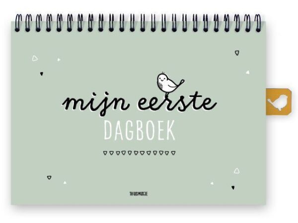 Thuismusje Mijn eerste dagboek - Groen - A5