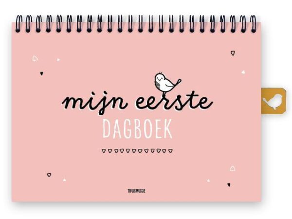 Thuismusje Mijn eerste dagboek - Roze - A5