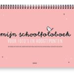 Thuismusje Mijn schoolfotoboek - Roze - A4