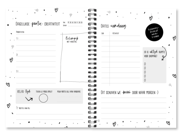 24/7 Stoer Werkplanner - A5 - Afbeelding 2