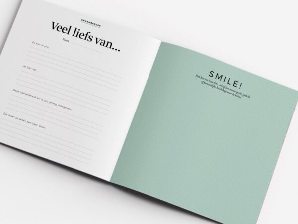 Leukigheidjes Kraambezoekboek - Groen - Afbeelding 3