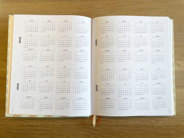 Structuurjunkie Planner datumloos mintgroen - A4 - Afbeelding 4