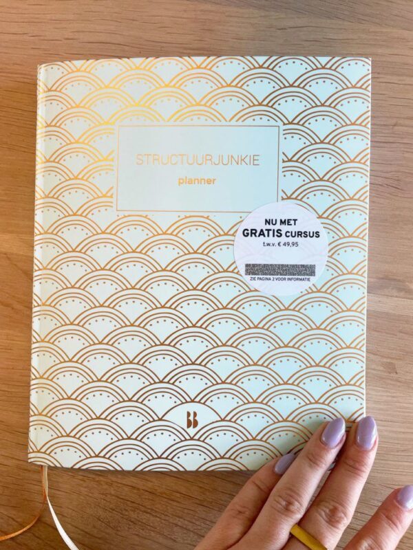 Structuurjunkie Planner datumloos mintgroen - A4 - Afbeelding 2